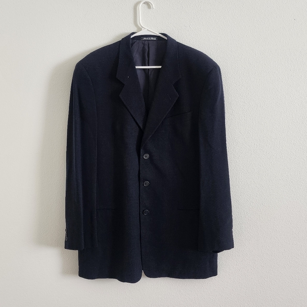 Giorgio Armani for Neiman Marcus 100% Pure Virgin Wool Suit Jacket 42 / US Med